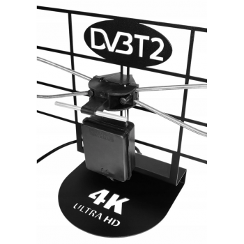 NAJMOCNIEJSZA ANTENA DVB-T2 4K MUX8 LTE + TUNER