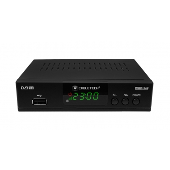 Tuner DVB-T2 dekoder Cabletech URZ0338A H.265 HEVC HDMI USB